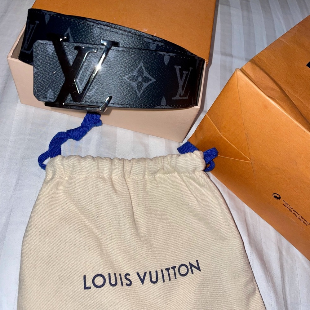 LV 2 sided belt for men